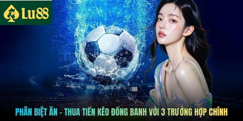Kèo Đồng Nửa - Chọn Chắc Tỷ Lệ, Thắng Lớn Từng Trận Đấu 3 Phân biệt ăn - thua tiền kèo đồng banh với 3 trường hợp chính